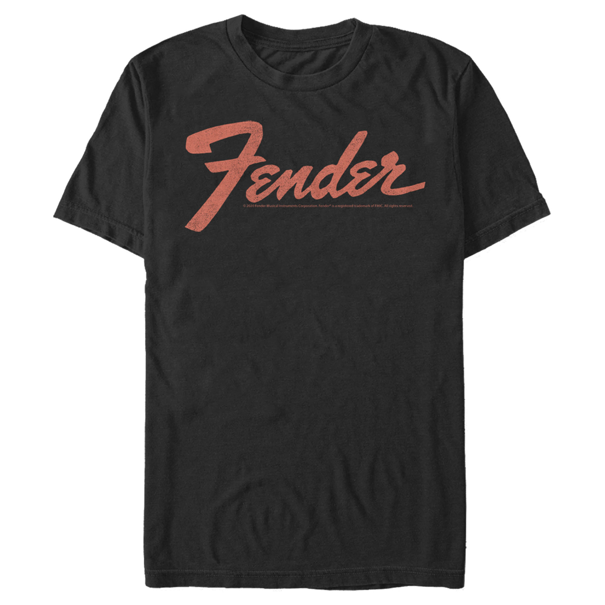 Fender T-shirt Classic Logo Men's Black
